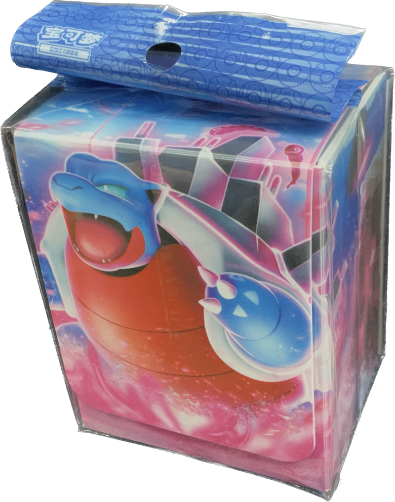 【新品】ポケモンカードゲーム デッキケース 海外版 キョダイマックスカメックス