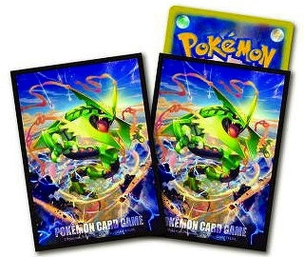 【新品】ポケモンカードゲーム デッキシールド メガレックウザ 32枚入り