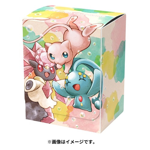 【新品】ポケモンカードゲーム デッキケース ミュウ＆マナフィ＆ディアンシー