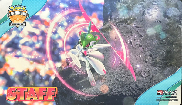【状態A】ポケモンカードゲーム ラバープレイマット 海外版 テツノブジン STAFF【S】