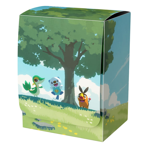 【新品】ポケモンカードゲーム デッキケース ツタージャ＆ポカブ＆ミジュマル