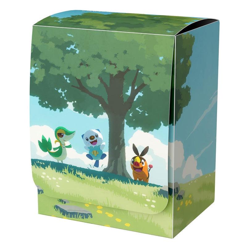【新品】ポケモンカードゲーム デッキケース ツタージャ＆ポカブ＆ミジュマル