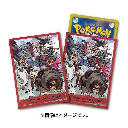 【新品】ポケモンカードゲーム デッキシールド HISUI DAYS 主人公