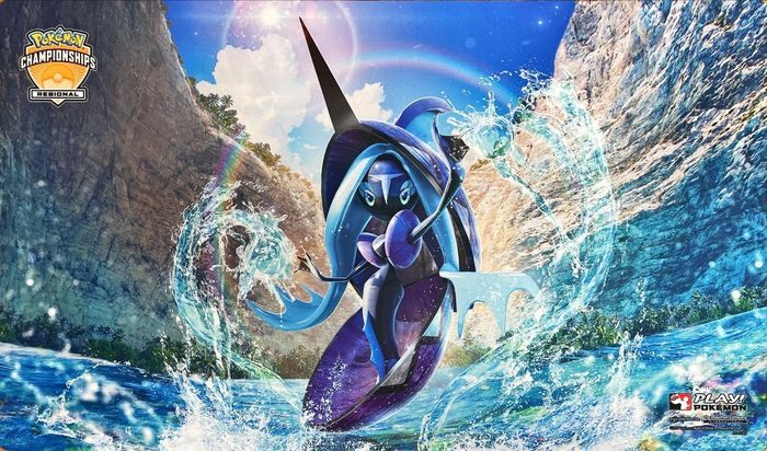 【状態A】ポケモンカードゲーム ラバープレイマット 海外版 カプ・レヒレ