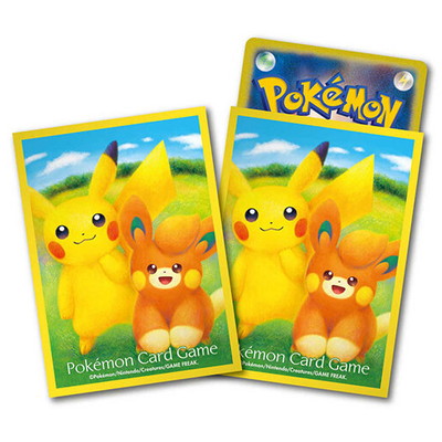 【新品】ポケモンカードゲーム デッキシールド ピカチュウ＆パモ