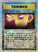 PSA5)The Boss's Way 105/110 (Reverse Foil) ボスのやりかた