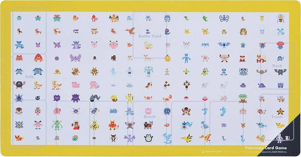 【新品】ポケモンカードゲーム ラバープレイマット BL Pokémon White