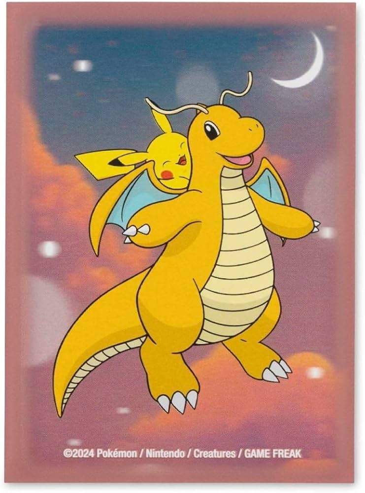 ポケモンカードゲーム デッキシールド 海外版 夢見るカイリュー