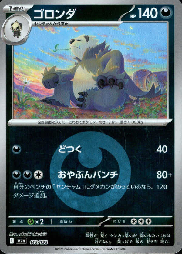 タイプ)ゴロンダ ミラー M2a 113/193