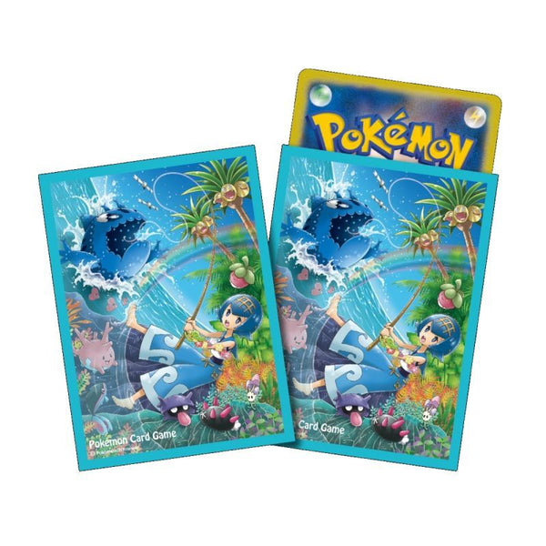 【新品】ポケモンカードゲーム デッキシールド スイレン&ヨワシ