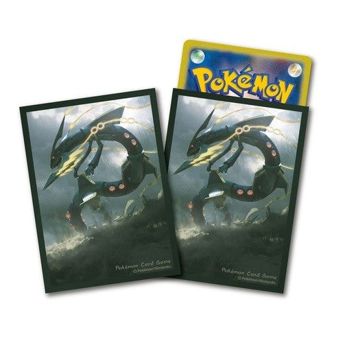 ポケモンカードゲーム デッキシールド プレミアムグロス メガレックウザ降臨