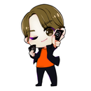 【くらぽんバースデー】ダイカットシール