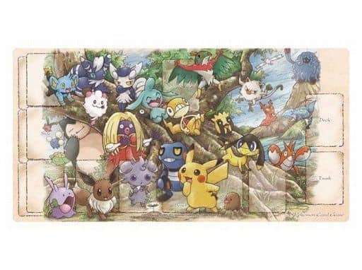 【新品】ポケモンカードゲーム ラバープレイマット 森の誕生日