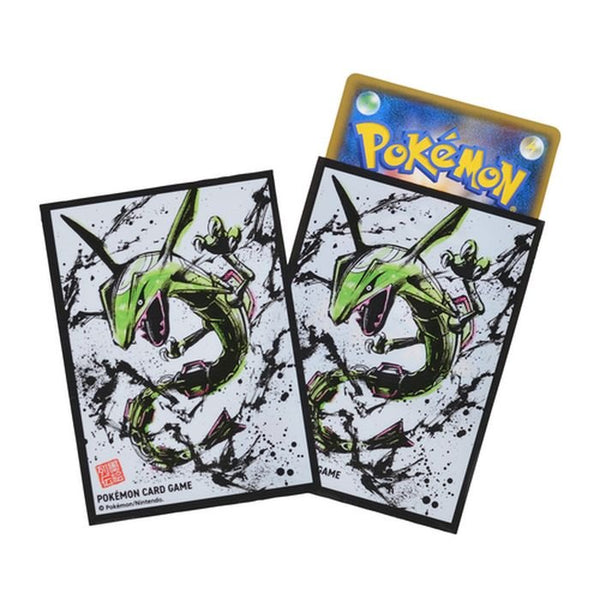 【新品】ポケモンカードゲーム デッキシールド 墨絵列伝 レックウザ