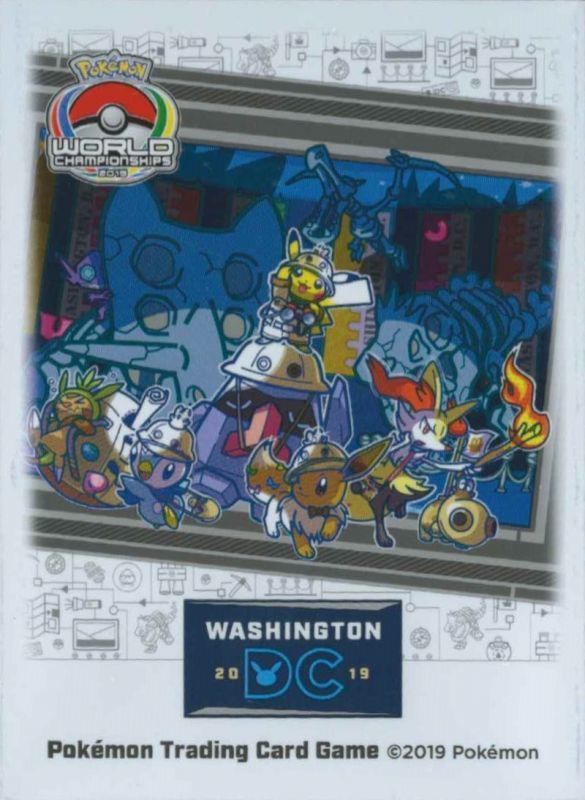 ポケモンカードゲーム デッキシールド 海外版 WCS2019 ワシントン