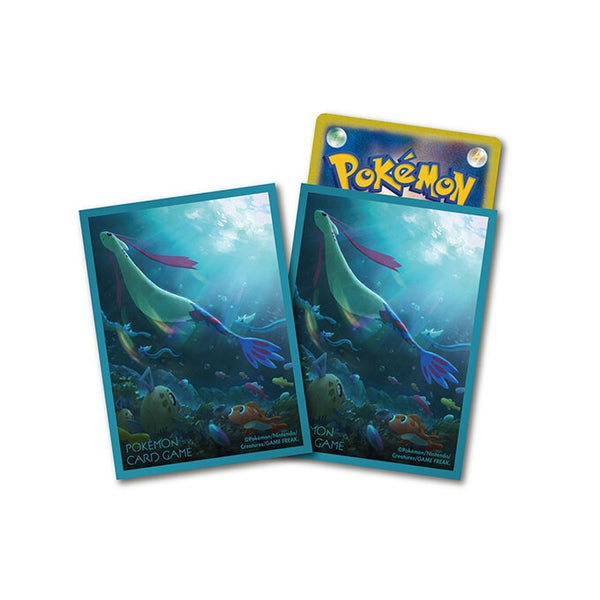 【新品】ポケモンカードゲーム デッキシールド プレミアム・グロス ミロカロス