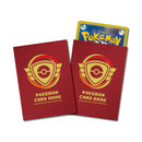 【状態A-】ポケモンカードゲーム デッキシールド チャンピオンズリーグ 2024(赤)