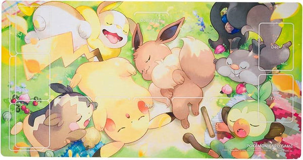 【状態B】ポケモンカードゲーム ラバープレイマット みんなおつかれさま