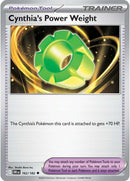 英語版)Cynthia’s Power Weight 162/182 シロナのパワーウェイト