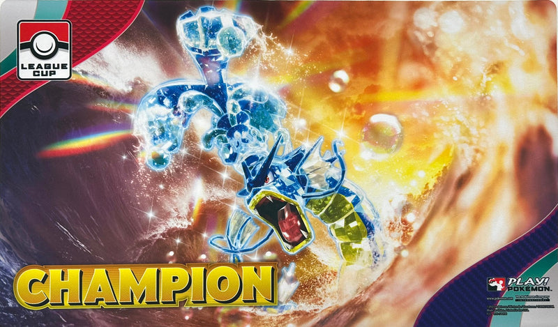 【状態B】ポケモンカードゲーム ラバープレイマット 海外版 ギャラドス CHAMPION