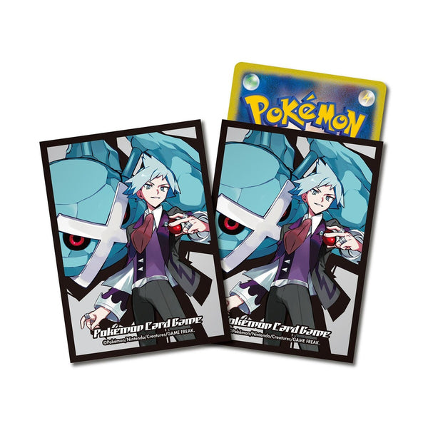 【新品】ポケモンカードゲーム デッキシールド ダイゴ＆メタグロス【ブラック】