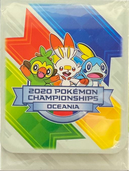 ポケモンカードゲーム デッキケース 海外版 CHAMPIONSHIPS OCEANIA 2020