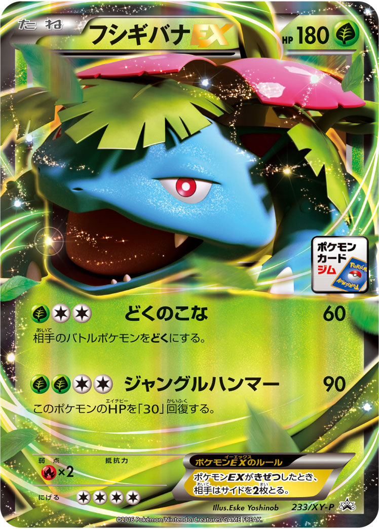 状態A-)フシギバナEX PROMO 233/XY-P