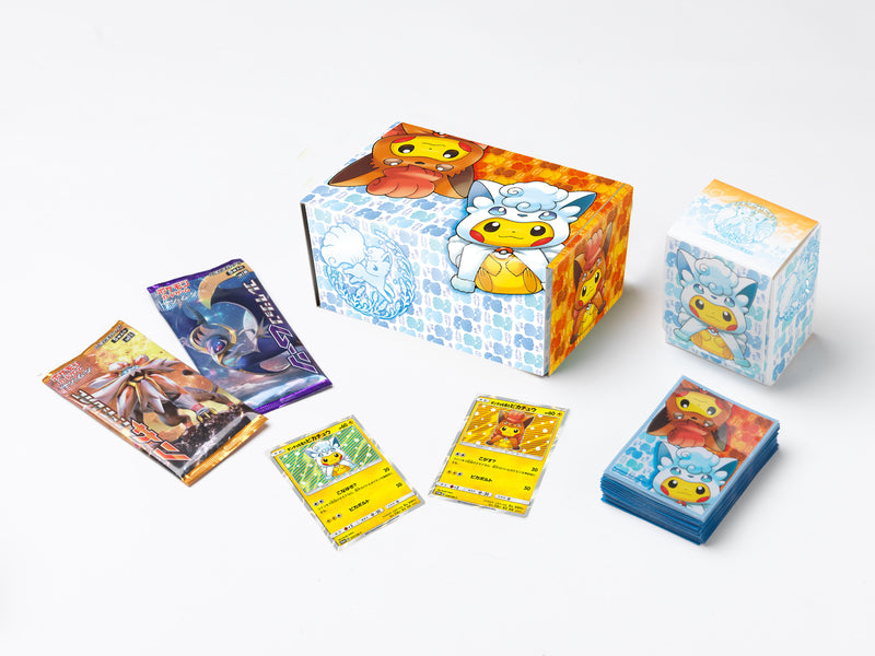 ポケモンカードゲーム スペシャルBOX アローラロコン&ロコンポンチョのピカチュウ