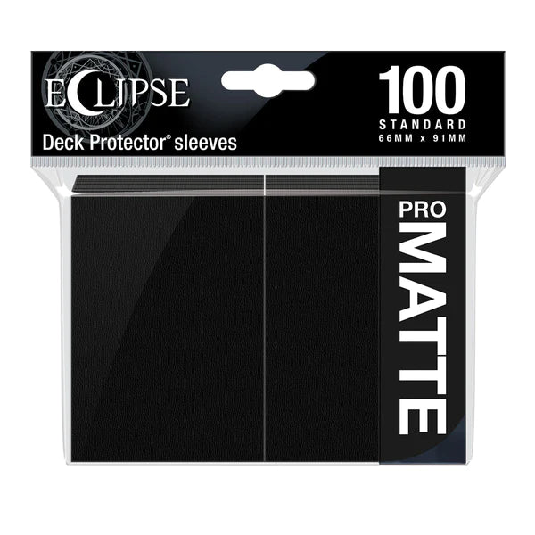 ECLIPSE Deck Protector sleeves PRO MATTE BLACK