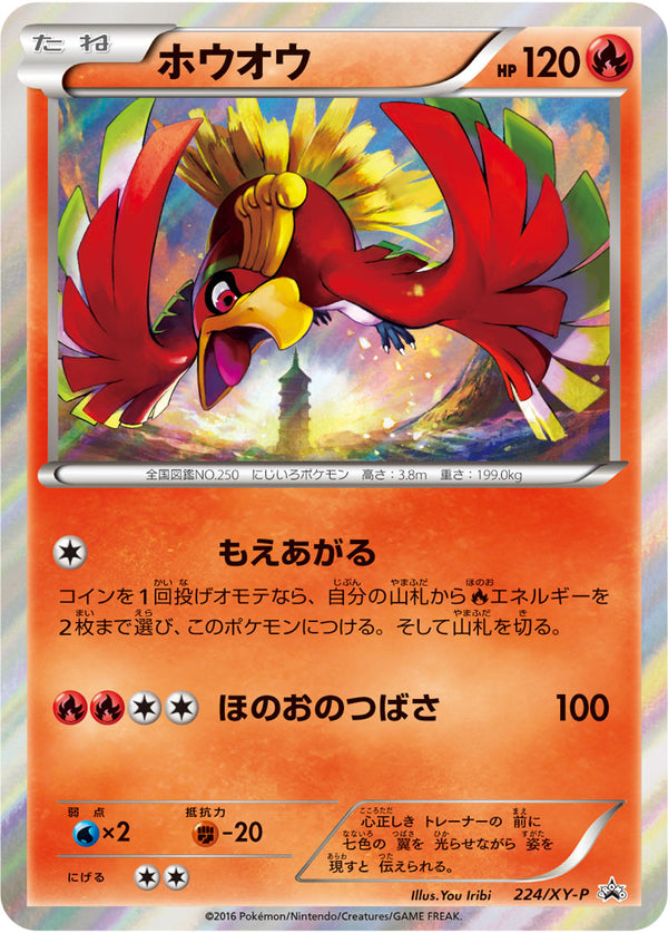 状態A-)ホウオウ PROMO 224/XY-P